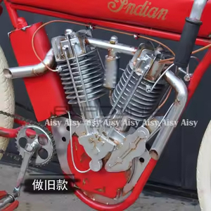 Modèle de vélo rétro en fer forgé, style <span class=keywords><strong>punk</strong></span> nostalgique, modèle de vélo vintage - Product Image 3