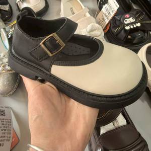 Zapatos Infantiles de Princesa con Lazo, Corte Bajo, Suaves y Transpirables, Antideslizantes, con Cierre de Velcro, para Primavera - Product Image 3
