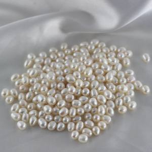 Handmade 7-8mm Freshwater Rice-Shaped <b>Beads</b> Scattered & Droplet-Styled <b>Buddha</b> DIY <b>Beads</b> Loose Natural Pearls Wholesale - Product Image 4