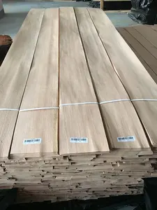 Best Selling 0.5mm Red Oak Wood Sheet Veneer Quarter Cut