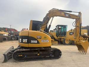 Excellent Condition Second <b>Hand</b> Caterpillar 308D <b>Mini</b> Excavator Reliable 8T Compact Machine for Building , Roadwork Applications - Product Image 3