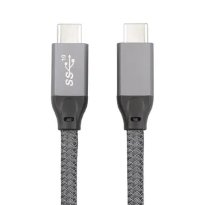 USB C 3.1 Typ C Kabel mit Emarker 20 Gbit/s USB zu USB Kabel Schnell ladung
