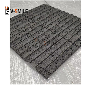 Geriffeltes Mosaik Stein Finger Streifen Matt 3d Kurve KTV Bar Wand Drei dimensionales Marmor mosaik für Küchen dusche und Bodenfliesen - Product Image 6