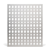 Tube filtrant cylindrique perforé en acier inoxydable, élément de purification pour huile, gaz et liquides, feuille de maille métallique perforée
