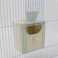 Usine de gros Offre Spéciale en plastique Love Birds Universal Cage Nid d'élevage Canari Boîtes d'élevage d'oiseaux