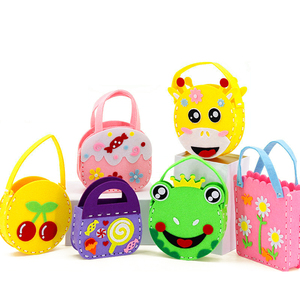 First Sewing <b>Kit</b> Kids Beginners Arts Crafts Learn to Sew Diy <b>Felt</b> Bag Craft <b>Kits</b> Toddler Gifts/ - Product Image 2