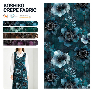 Hutterite Customized Lady's Summer Dress Fabric Polyester Koshibo Soft Material Digital Printing Design Styles For Dresses - Product Image 1