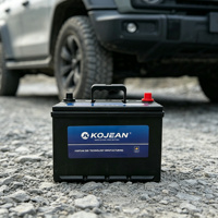 Batterie de voiture au plomb-acide Kojean N50R 12V 50Ah 450A CCA sans entretien 600Wh JIS 48D26R borne positive droite