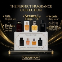 Coffret cadeau d'eau de parfum 25 ml, collection classique 4 pièces, parfum longue durée