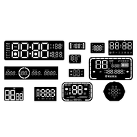Panneau d'affichage acrylique OEM, recouvrement graphique découpé au laser, impression sérigraphique, protection d'écran LCD, autocollant de panneau frontal, modèle