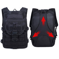 Sac à dos tactique imperméable pour hommes avec doublure en toile et motif camouflage pour sports de plein air, camping et voyage