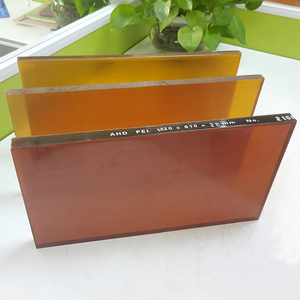 Lámina de Polieterimida de 610*1220mm, Plástico de Ingeniería Directo de Fábrica, Resistente a Altas Temperaturas, Color Ámbar, Láminas de PEI - Product Image 1