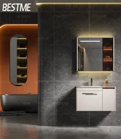 Сантехническая установка с раковиной и шкафом для ванных комнат Storage-New