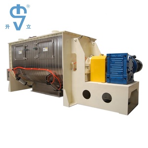 Mezclador de cinta de acero inoxidable para la industria alimentaria, venta directa del fabricante, mezclador de cinta LHY Horizontal - Product Image 3