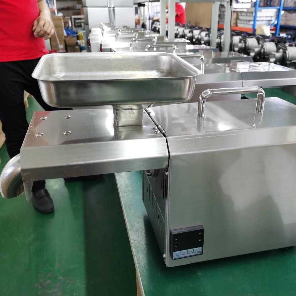 Электрическая прижимная машина для масла, автоматический контроль температуры для масляных семян/арахиса/кунжута/прямые продажи с завода