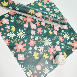 Papel <span class=keywords><strong>de</strong></span> <span class=keywords><strong>seda</strong></span> <span class=keywords><strong>de</strong></span> primavera con diseños florales coloridos únicos personalizados Papel <span class=keywords><strong>de</strong></span> regalo <span class=keywords><strong>de</strong></span> flores verdes retro Papel <span class=keywords><strong>de</strong></span> <span class=keywords><strong>seda</strong></span> a prueba <span class=keywords><strong>de</strong></span> humedad - Product Image 1