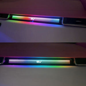 Éclairage d'ambiance intérieur de voiture LED RVB pour Range Rover Velar 2023-2025, bande décorative d'ambiance, accessoires - Product Image 2