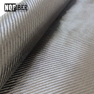 NQFIBER Tissu en fibre sergé ou uni, fil conducteur, <span class=keywords><strong>roving</strong></span> noir, <span class=keywords><strong>carbone</strong></span> 24K - Product Image 2