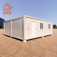 Maison conteneur préfabriquée durable et détachable de 20 pieds ou 40 pieds, entièrement meublée, en kit, pour salle de classe ou école modulaire