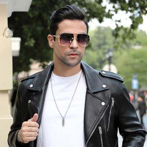 Gafas de Sol Masculinas con Logotipo Personalizado de Moda, Gafas de Sol Steampunk Grandes, Gafas de Sol de Metal Extra Grandes con Protección UV400 para Hombre - Product Image 2