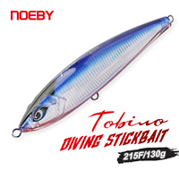 Leurre de pêche flottant NOEBY 215 mm/128 g, stickbaits de plongée, leurres de pêche en eau salée pour gros poissons
