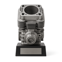 Trophée de course de karting en résine cylindrique WeiVista, prix de la course automobile, prix personnalisé en gros, usine