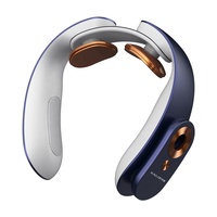Masajeador Cervical Portátil de Puntos de Gatillo con Pulsos Eléctricos Profundos, Función Musical, Control de Tiempo, para Mujeres y Hombres, Regalo, 4 Modos