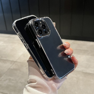 Custodia per telefono in TPU morbido di lusso leggero con bottoni in metallo lucido, <span class=keywords><strong>cover</strong></span> protettiva per <span class=keywords><strong>iPhone</strong></span> 14, 15, 16 <span class=keywords><strong>Pro</strong></span>, 16 <span class=keywords><strong>Pro</strong></span> <span class=keywords><strong>Max</strong></span> - Product Image 3