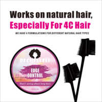 Huile capillaire à la cire forte, organique et mate, pour salon, crème capillaire naturelle à base de plantes, convient aux cheveux bouclés secs, argile unisexe OEM/ODM