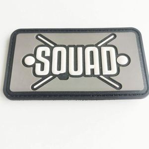 Etiqueta de Silicona con Relieve 2D de Diseño Personalizado, Parches de Goma Suave para Ropa, Parches de PVC 3D para Prendas - Product Image 2