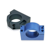 Pièces usinées CNC sur mesure pour l'usinage de l'acier inoxydable et de l'aluminium, options de fixation de broche, support de moteur pour l'automatisation