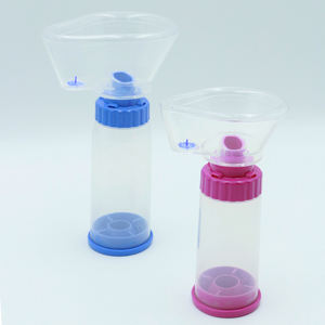 Proveedor profesional de cámara de retención Espaciador de alta eficiencia para inhalador MDI - Product Image 4