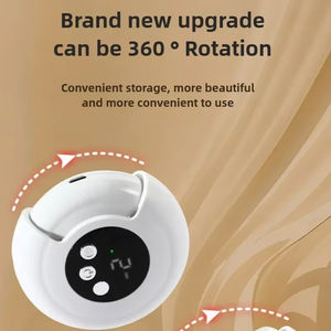 Coupe-ongles rotatif automatique 360° avec lumière, ciseaux à ongles pour adultes et bébés, polisseur d'ongles - Product Image 3