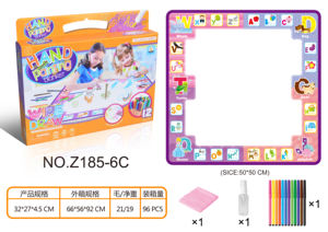 EPT 12 adet renk kalem silinebilir çizim el boyama oyun boyama Mat oyuncaklar Doodle sihirli beraberlik oyuncak çizim oyuncaklar çocuklar - Product Image 4