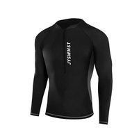 Nouveau modèle 2026 – Ensemble de maillots de bain une pièce unisexe pour couple, à manches longues, séchage rapide, respirant, en polyester, avec coussinet de poitrine et protection solaire