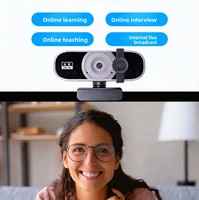 8 Mega PDAF Hızlı Otomatik Odaklama 30fps USB 4K Ultra HD CMOS Canlı Kamera Mikrofonlar Online Kurs Çalışma Toplantı Web Kamerası Stok Model Q3