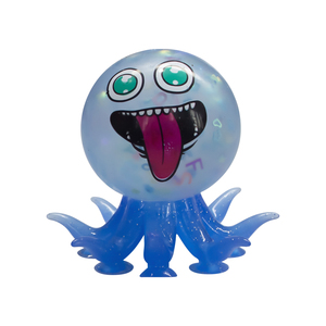 Factory Wholesale Glitter Octopus TPR Squishy Toy Suction Tentacle Stress Relief Squeeze <b>Fidget</b> Toy Custom <b>Pack</b> for Retail - Product Image 1