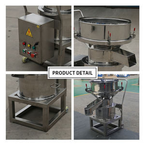 Tamis vibrant de précision pour granulés de PVC, <span class=keywords><strong>filtre</strong></span> séparateur anti-adhérent pour tamisage de poudre plastique - Product Image 2