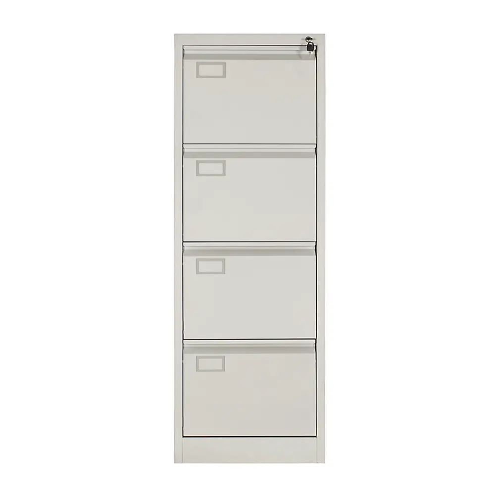 Steel 4 Drawer File Cabinets 3 Drawer Vertical Metal Cupboard Office Furniture Steel Filing Cabinet With 4 Doors