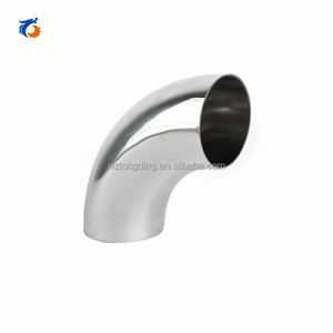 Coderas de tubo de acero inoxidable, soldado a tope, SMS DIN, 45, <span class=keywords><strong>90</strong></span> <span class=keywords><strong>grados</strong></span> - Product Image 2