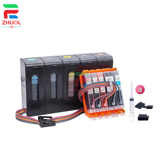 CISS for Canon IX6780 IX6860 IP8780 Printers Ink Cartridge IP8700 PGI-850 PGI-650 Continuous Ink Supply System Cartridges BCMY