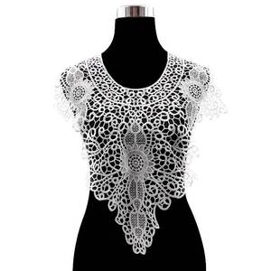 New Design Milk Silk Pearl Beads <strong>Lace</strong> <strong>Collar</strong> L01 - Product Image 1