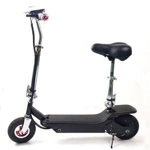 Electric Scooter 24V8A Brushless Motor With Seat Unisex Two Wheel Scooter - Product Image 1
