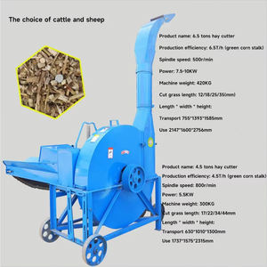 High-Quality Green Grass Chopper Machine for Dry Fodder - Multi-Purpose <strong>Hay</strong> Crop Cutter and Weed <strong>Grinder</strong> - Product Image 3