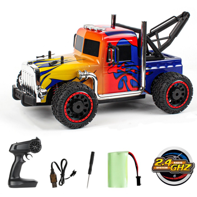 Hobby Grade RC Truck 1:16 Scale Remote Control Car 4WD All Terrains High Speed off Road Vehicle RC Monster Truck Crawler