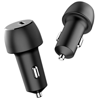 Chargeur de voiture USB PD 30W, charge rapide à haute vitesse 30W pour iPhone, pour Samsung, chargeur à forte compatibilité