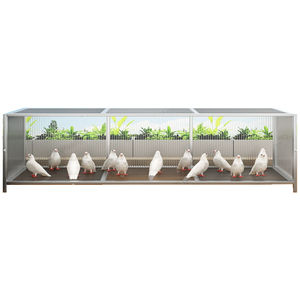 Luxe grand métal maille cage à oiseaux motif solide bouton pression maison <span class=keywords><strong>volière</strong></span> <span class=keywords><strong>pour</strong></span> Pigeons cailles canards lapins perroquets poulets-nouveau - Product Image 5