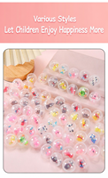 Capsule vide transparente en plastique de 45 mm (4,5 cm) pour machine à capsules, jouet de loterie pour parc d'attractions pour enfants, vente en gros usine 14
