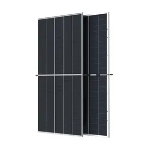 Photovoltaic Solar Panel 540W-555W PV double-sided double-glass Module Half Cell Solar Power Panels China Wholesale Price