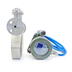 Caudalímetro de masa Coriolis integrado de alta precisión (0.1%) para medición de suspensos, de acero inoxidable SS316L - Product Image 5